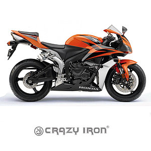 Защита RACE RAIL HONDA CBR600RR `07-`08. "CRAZY IRON"