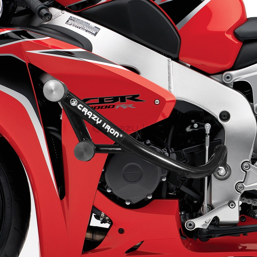 Защита RACE RAIL HONDA CBR1000RR `08-`16. "CRAZY IRON" - фото 3 - id-p163901329