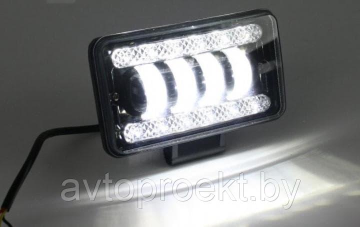 Светодиодная Led туманка 40W с ДХО c ровной СТГ - фото 1 - id-p165048539