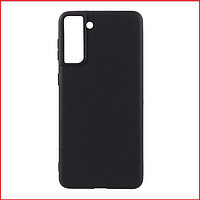 Чехол-накладка для Samsung Galaxy S21 (силикон) черный