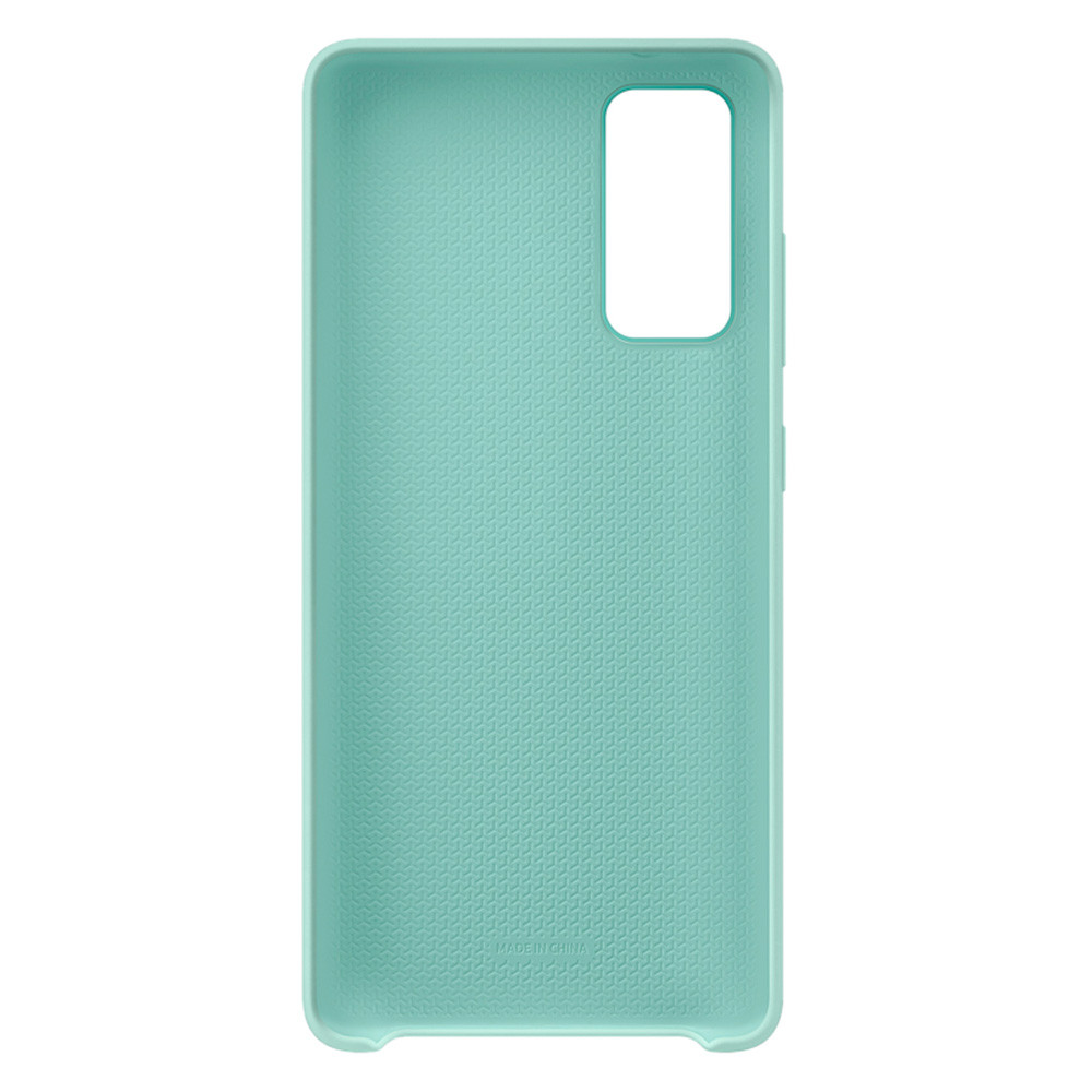 Чехол- накладка для Samsung Galaxy S21 Plus (копия) Silicone Cover мятный - фото 2 - id-p165048850
