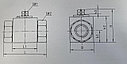 Кран шаровой двухходовой  1/2" SW9 (RSAP 2V) вн.р, фото 2