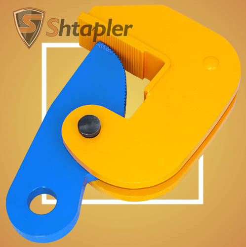 Захват горизонтальный Shtapler DHQA (г/п 10,0 т, лист 0-100 мм) - фото 2 - id-p159217430