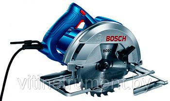 Циркулярная пила BOSCH GKS 140 в кор. (1400 Вт, 184х20 мм, до 64 мм) (06016В3020)