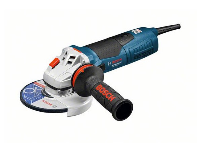 Одноручная углошлифмашина BOSCH GWS 19-150 CI в кор. (1900 Вт, диск 150х22 мм, вибро, плавный пуск, регул.