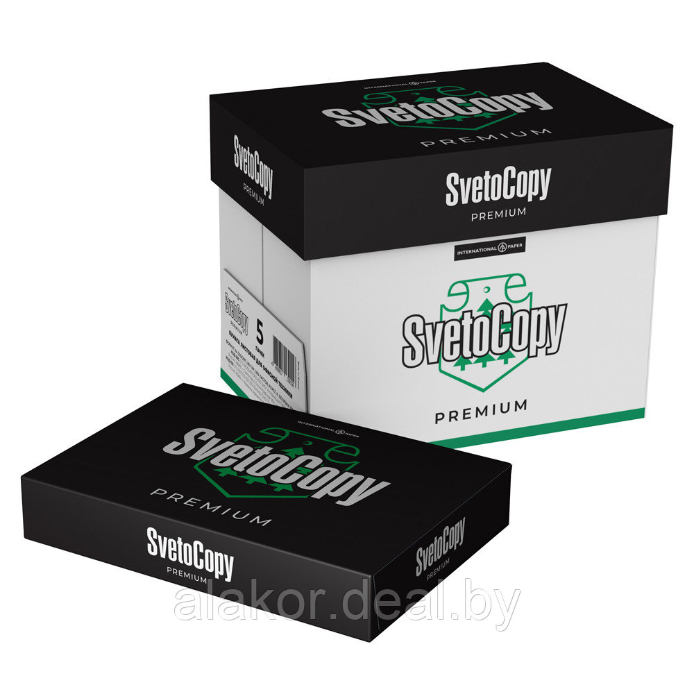 Бумага "SvetoCopy Premium", А4, 80 г./м2, класс B+, 500 листов - фото 2 - id-p165059466