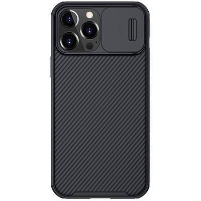 Чехол-накладка Nillkin CamShield Pro Черная для Apple iPhone 13 Pro Max - фото 1 - id-p165059485