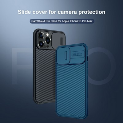 Чехол-накладка Nillkin CamShield Pro Черная для Apple iPhone 13 Pro Max - фото 8 - id-p165059485