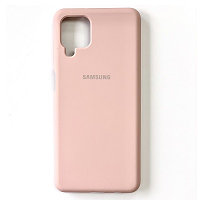 Силиконовый чехол Silicone Case светло-розовый для Samsung Galaxy A12/ Galaxy M12