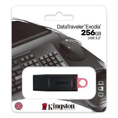 USB-накопитель Kingston DataTraveler Exodia 256GB (DTX/256GB) - фото 3 - id-p165059495