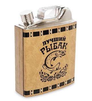 Фляга подарочная "Лучший Рыбак" в чехле (78Oz / 2,3 литра)