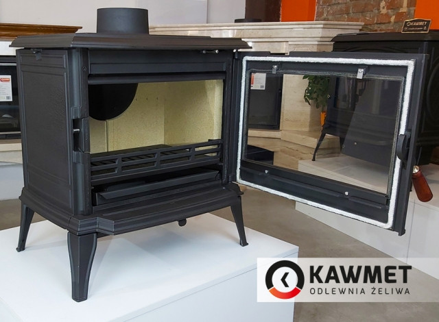 Чугунная печь KAWMET Premium S11 (8,5 кВт) - фото 3 - id-p165061090