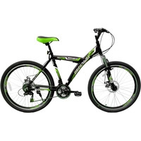 Велосипед Greenway Eco 300-H 26 (черный/зеленый, 2018)