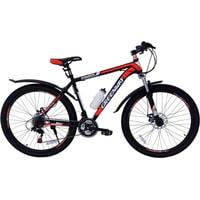 Велосипед Greenway 26M031 р.19 2021 (черный/красный)