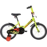 Детский велосипед Novatrack Twist New 16 2020 161TWIST.GN20 (зеленый/черный)
