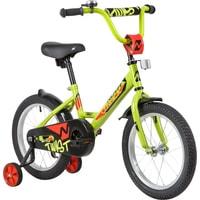 Детский велосипед Novatrack Twist New 16 2020 161TWIST.GN20 (зеленый/черный) - фото 2 - id-p165065804