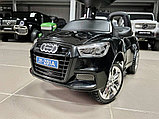 Детская машинка-каталка, толокар RiverToys Audi JY-Z01A (черный), фото 4