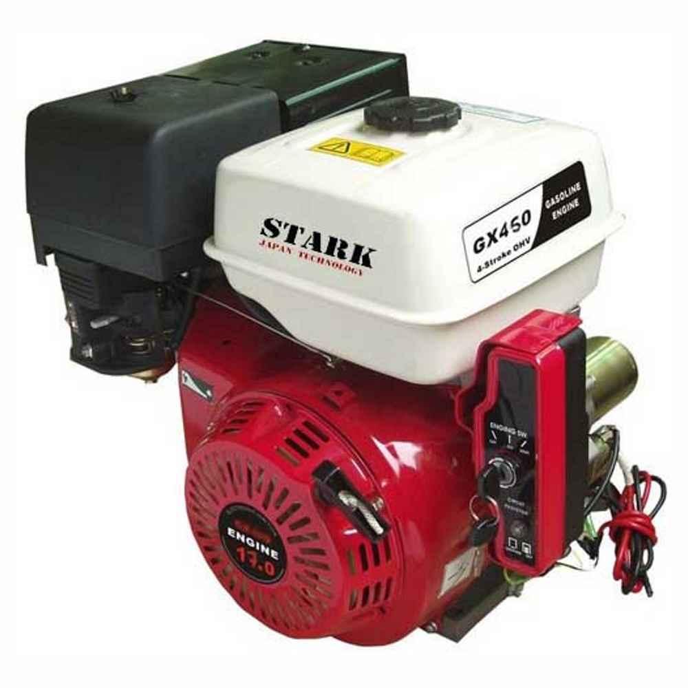 Двигатель бензиновый STARK GX450 SE (шлицевой вал 25мм)
