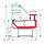Витрина холодильная Carboma PALM 2 GC95 SM 1,8-1 (ВХС-1,8 Carboma GC95), фото 2