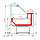 Витрина холодильная Carboma PALM 2 GC95 SL 1,0-1 KombiLux / INOX (ВХСн-1,0 Carboma GC95), фото 2