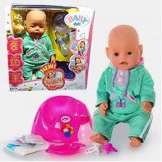 Кукла пупс Baby Doll (Бэби дол) с аксессуарами, 9 функций - фото 5 - id-p134943466