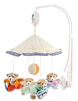 Музыкальная карусель с плюшевыми игрушками Canpol babies Медвежата под зонтиком 2/375, фото 1