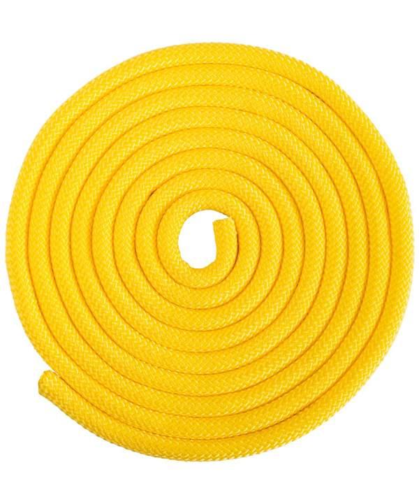 Скакалка гимнастическая Amely RGJ-402 (3м, желтый) - фото 2 - id-p165111786