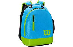 Рюкзак-сумка теннисная Wilson Youth Backpack WR8000003001 (голубой/салатовый)