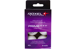 Мячи для настольного тенниса Roxel Prime 3* (6 шт) RXL-15364