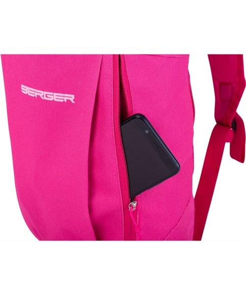 Рюкзак спортивный Berger BRG-101 pink (розовый) 10л - фото 2 - id-p165112150