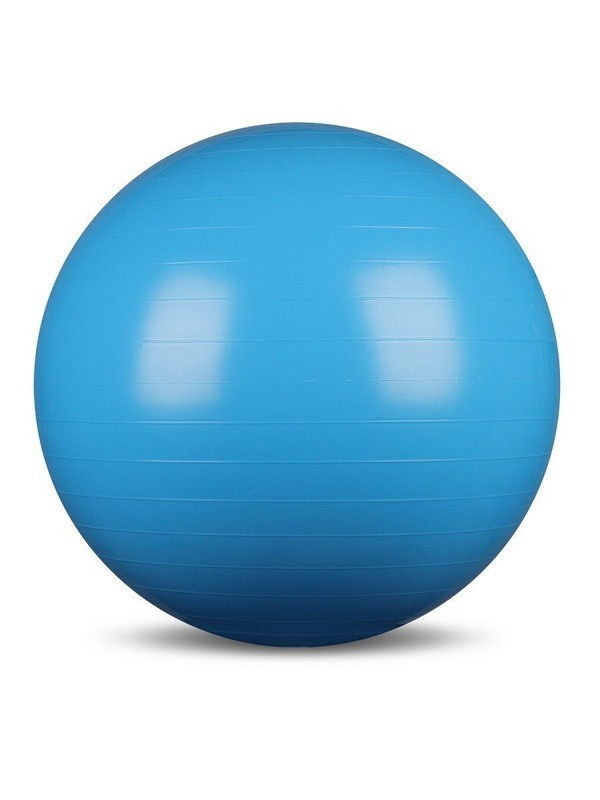 Гимнастический мяч INDIGO 001 75см голубой Антивзрыв
