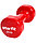 Гантель виниловая 3 кг x 2шт (пара) STARFIT Core DB-101 (красный), фото 2