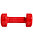 Гантель виниловая 3 кг x 2шт (пара) STARFIT Core DB-101 (красный), фото 4