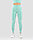 Тайтсы спортивные FIFTY Heartlet mint (мятный, 40-42, 42-44, 46-48, 48-50) FA-WH-0108, фото 2