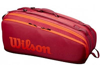 Чехол-сумка для ракеток Wilson Tour 12 Pack WR8011202001 (темно-красный), фото 1