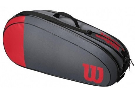 Чехол-сумка для ракеток Wilson Team 6 Pack WR8009803001 (красный/серый)