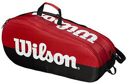 Чехол-сумка для ракеток Wilson Team 2 Comp 6 Pack WRZ857909 (красный/черный)