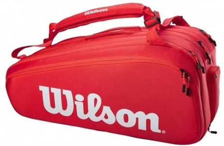 Чехол-сумка для ракеток Wilson Super Tour 15 Pack WR8010301001 (красный)