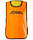 Манишка взрослая двухсторонняя Reversible Bib Jogel JGL-18739 оранжевый/лайм, фото 2