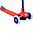 Самокат 3-х колесный RIDEX Hero red/blue 120/80мм 18411, фото 5
