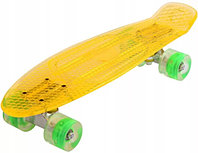 Пенни борд (скейтборд) Relmax GS-SB-X3 Yellow LED с подсветкой, фото 1