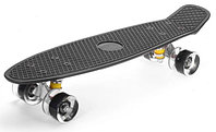 Пенни борд (скейтборд) Relmax GS-SB-X1 Black LED с подсветкой