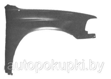 КРЫЛО ПЕРЕДНЕЕ (ПРАВОЕ) MITSUBISHI PAJERO/MONTERO SPORT 97-00, PMB10041AR