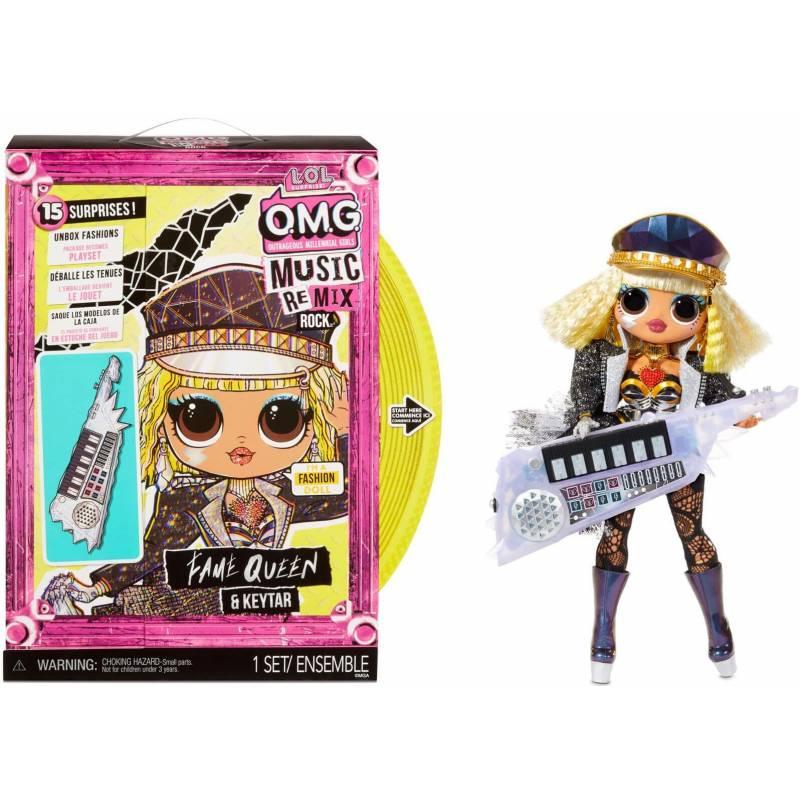 Кукла LOL Surprise OMG Music Remix Rock Bhad Gurl и клавитара 577607 - фото 5 - id-p165160951