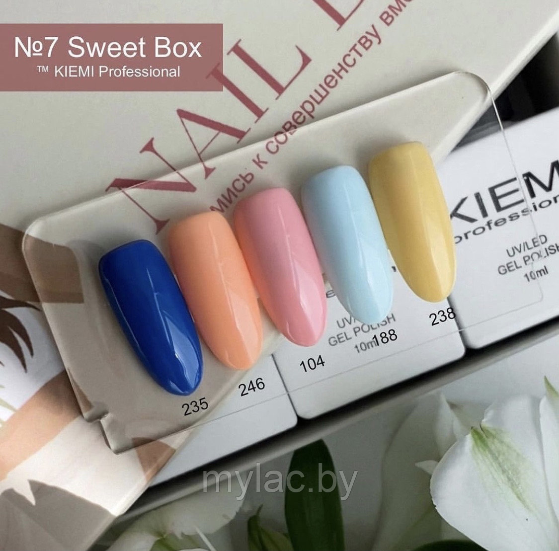 Набор Nail Box KIEMI №7 “SWEET”