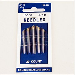 Набор игл для шитья, ручные №5/10, 20 шт. "Best Needles"