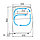 Витрина холодильная Carboma FLANDRIA K70 VM 0,9-12 LIGHT (ВХСв - 0,9д Carboma MINI), фото 3