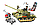 Конструктор Тяжёлый танковый корпус Qman 858 дет., фото 3