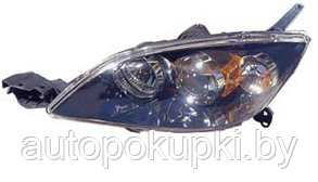 ПЕРЕДНЯЯ ФАРА (ЛЕВАЯ)  Mazda  3 (BK)  2003-2009  USA type, хетчбек, ZMZ1131L