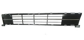 РЕШЕТКА В БАМПЕР (ЦЕНТРАЛЬНАЯ) Мазда 6 2007- 2012, Euro type, с хромированным молдингом,  PMZ99118GA